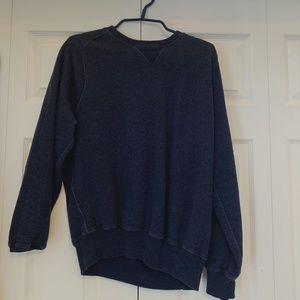 Crew neck, navy hoodie!